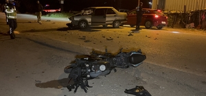 Çanakkale'de otomobil ile motosiklet çarpıştı: 3 kişi yaralandı