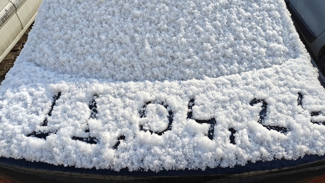 Kayseri'ye Nisan ayında kar yağdı