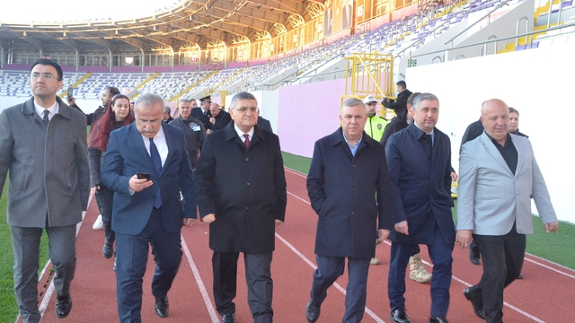 Sinop'ta milli maç ve açılış heyecanı