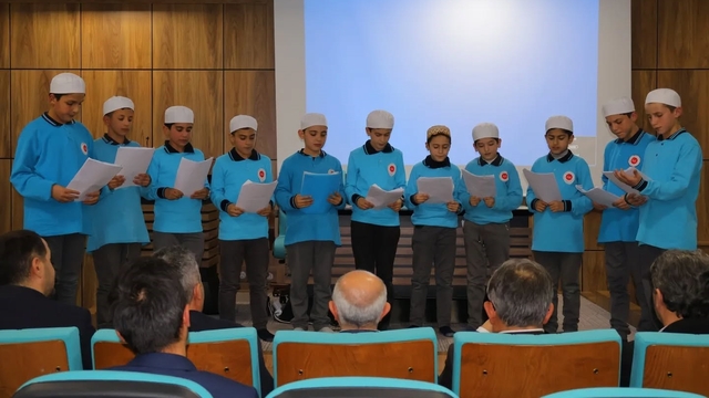 Bayburt'ta öğrencilere hafızlığın önemi anlatıldı