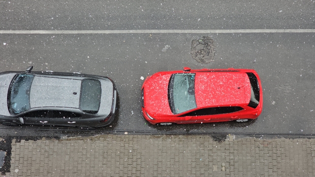 Bitlis'te dolu yağışı