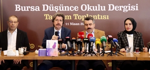 Bursa Düşünce Okulu Dergisi tanıtıldı