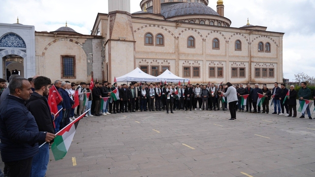Üniversite öğrencilerinden Filistin'e destek açıklaması