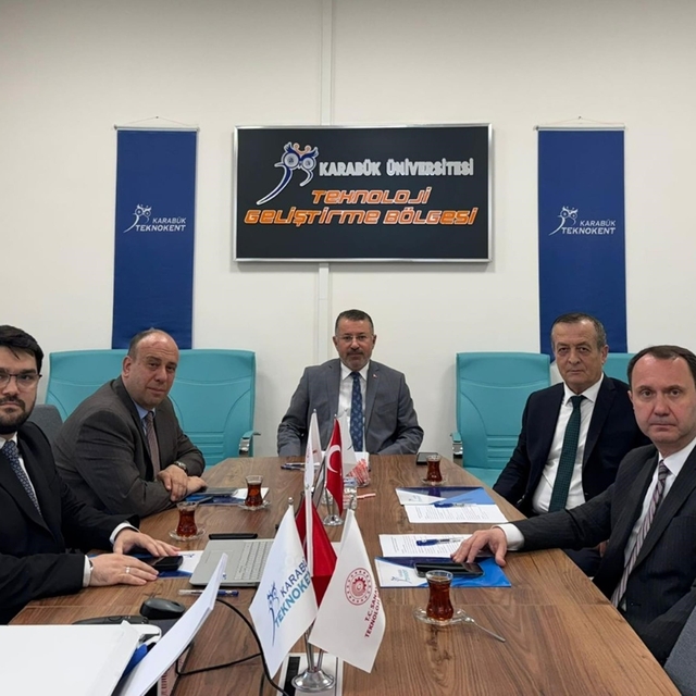 Karabük Teknokent'te mart ayı yönetim kurulu toplantısı yapıldı