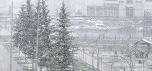Sivas'ta kar yağışı