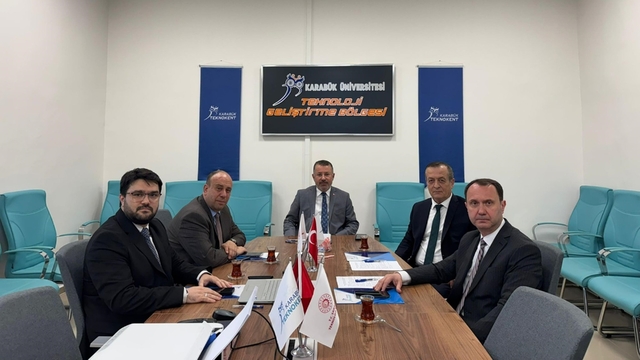 Karabük Teknokent'te mart ayı yönetim kurulu toplantısı yapıldı
