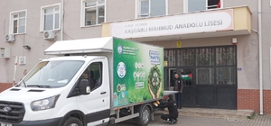 Yıldırım'da plastiğe fren: 31 okula arıtma, 32 bin öğrenciye matara