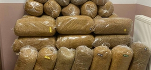 Kayseri'de 400 kilogram kaçak tütün ele geçirildi