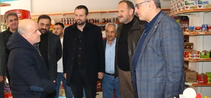 Milletvekili Çilez Taşova'da esnaf ziyaretinde bulundu