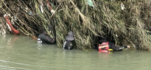 Akıntıya kapılan genci arama çalışmaları 8. gününde sürüyor