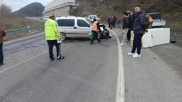 Ordu'da trafik kazası: 2 yaralı