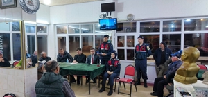 Edirne'de köylerde uyuşturucu ile mücadele çalışması