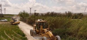 Tarsus’ta yağıştan zarar gören yollar yeniden düzenlendi