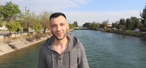 Adana'da sulama kanalına düşen genç kurtarıldı