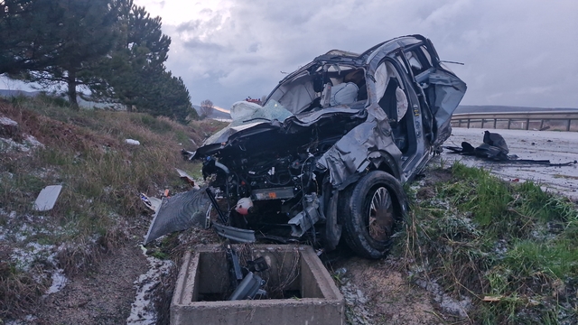 Çorum'da aynı noktada iki farklı trafik kazası: 1 ölü, 3 yaralı