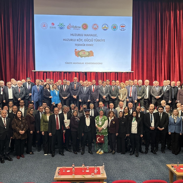 İçişleri Bakan Yardımcısı Turan: Muhtarlarımızın her konuda yanındayız