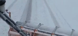 Tunceli'nin ilçelerinde kar etkili oldu