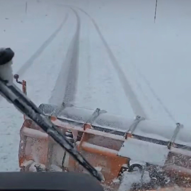 Tunceli'nin ilçelerinde kar etkili oldu