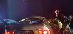 Kırşehir’de iki otomobil çarpıştı: 6 yaralı