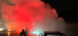 Kahramanmaraş’ta iki farklı noktada araç yangını söndürüldü