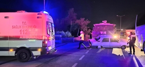 Bodrum'da TOMA, otomobile çarptı