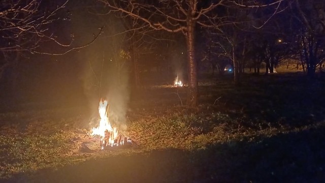 Erzincan'da don nöbeti: Üreticiler sabaha kadar ateş yaktı