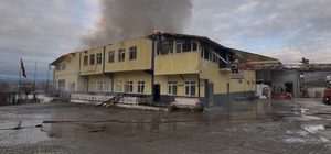 Kastamonu'daki fabrika yangını kontrol altına alındı