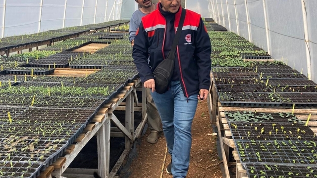 Pınarhisar'da üreticilere teknik destek