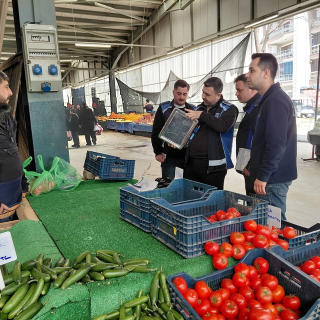 Armutlu'da pazar denetimleri arttırıldı
