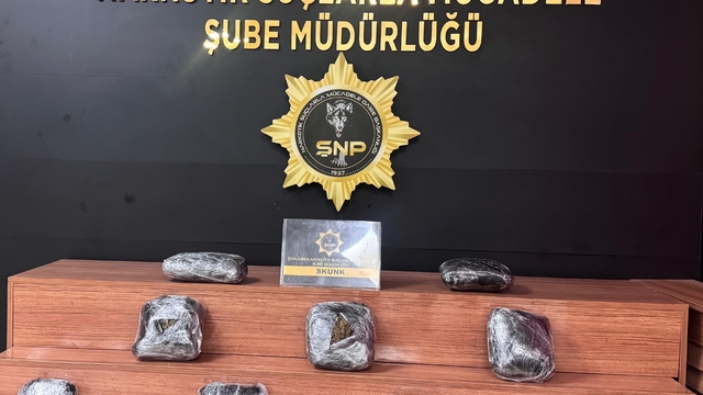 Valizden uyuşturucu madde çıktı