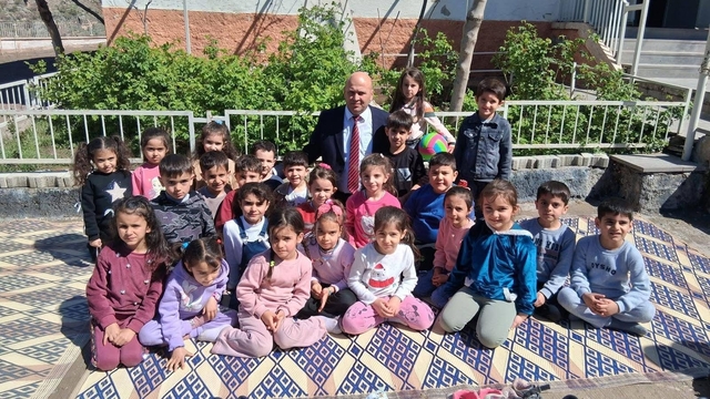 Çermik Milli Eğitim Müdürü Baran okulları denetledi