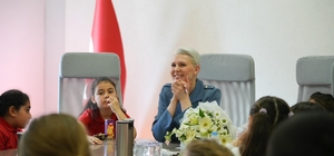 Miniklerden Başkan Subaşı'na ziyaret