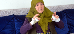 85 yaşındaki komşu kadını bıçakla yaralayıp bileziklerini gasbetti