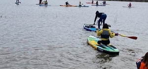 Yayla gölü, kana sporcularını ağırladı