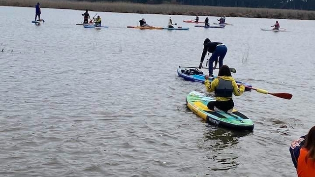 Yayla gölü, kana sporcularını ağırladı