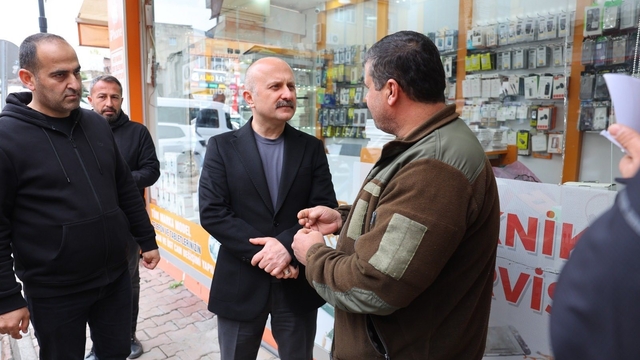Vali Varol'dan esnafa ziyaret