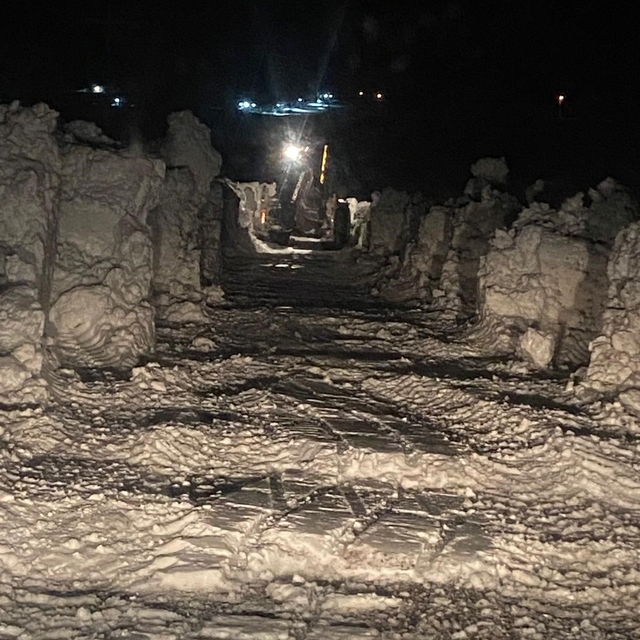 Bitlis'te karda mahsur kalan 112 ekibi kurtarıldı