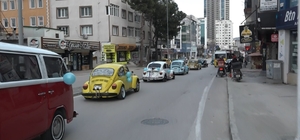 'Vosvoslar' otizm farkındalığı için yollarda Çocuklar, güneşli bir günde mutluluk yaşadı