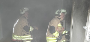 Kahramanmaraş'ta ikamette yangın