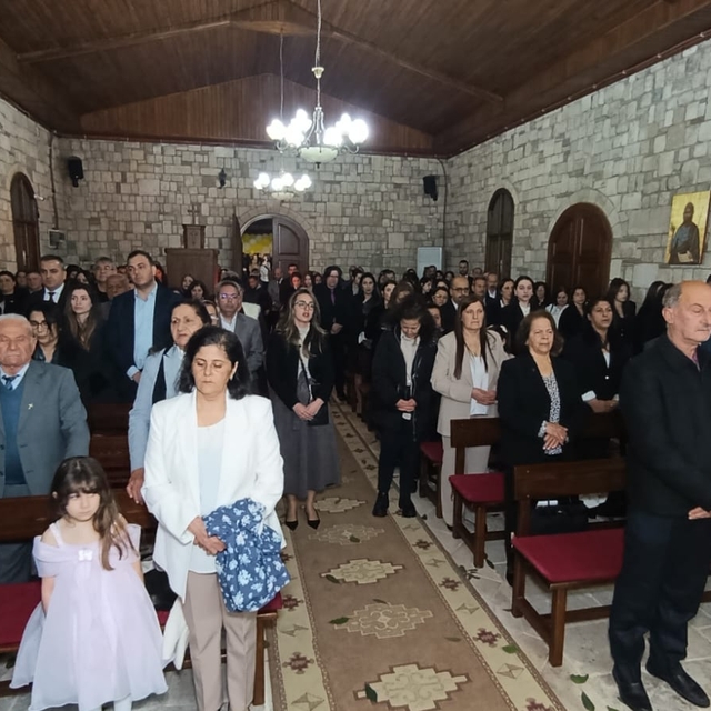 Samandağ ilçesinde Paskalya ayini düzenlendi