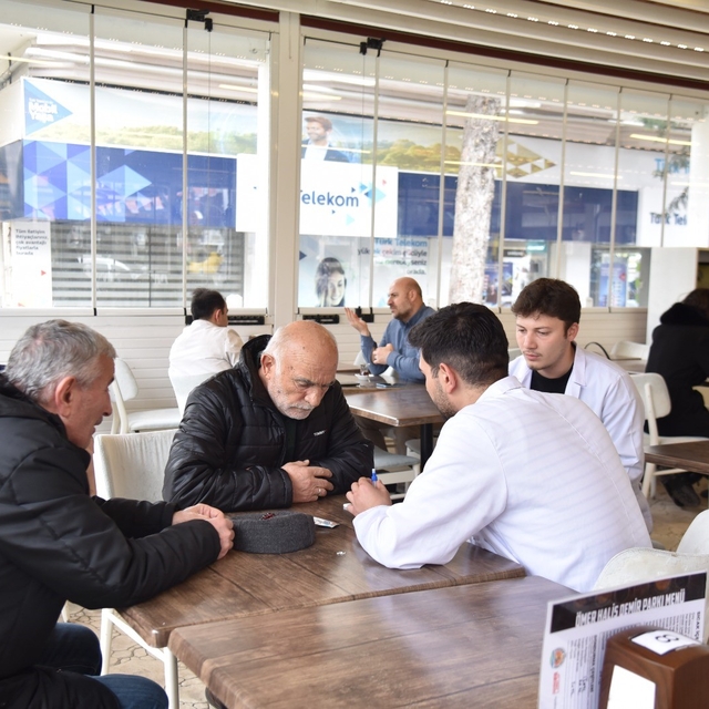 Atakum'da ücretsiz sağlık taramasına vatandaşlardan yoğun ilgi