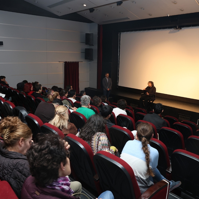 Altın Portakallı yönetmen Seyfettin Tokmak Nilüferlilerle buluştu