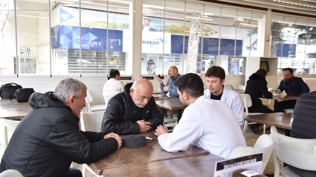 Atakum'da ücretsiz sağlık taramasına vatandaşlardan yoğun ilgi
