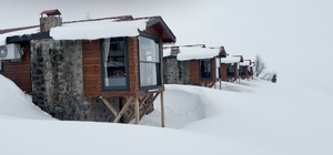 Dünyaca ünlü Handüzü Yaylası’nda kar etkisini sürdürüyor