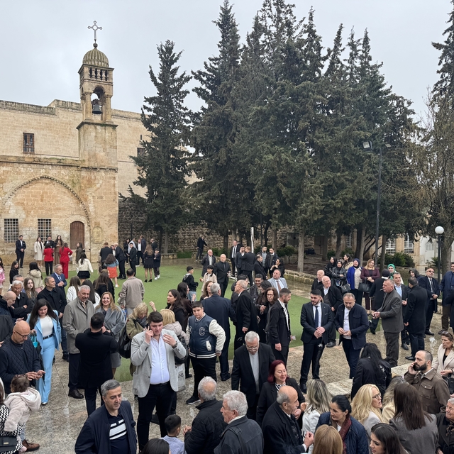 Mardin'de Paskalya Bayramı kutlandı