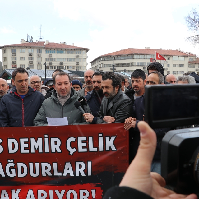 Türkiye'nin en büyük 50 şirketinden birisiydi, işçiler ayağa kaldırılmasını...