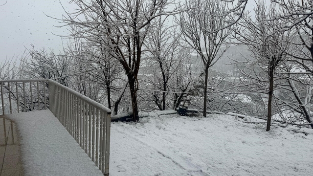 Hakkari beyaza büründü