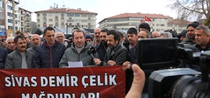 Türkiye'nin en büyük 50 şirketinden birisiydi, işçiler ayağa kaldırılmasını istedi Haklarını alamayan işçiler, alamadıkları haklarının yanında yeniden ülke ekonomisine katkı sunması için dev işletmenin ayağa kaldırılmasını istedi