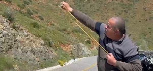 Marmaris’te sapanla tohum topu attılar