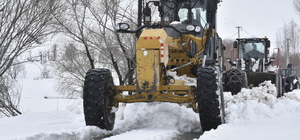 Bitlis'te kardan dolayı 82 köy yolu ulaşıma kapandı (2)